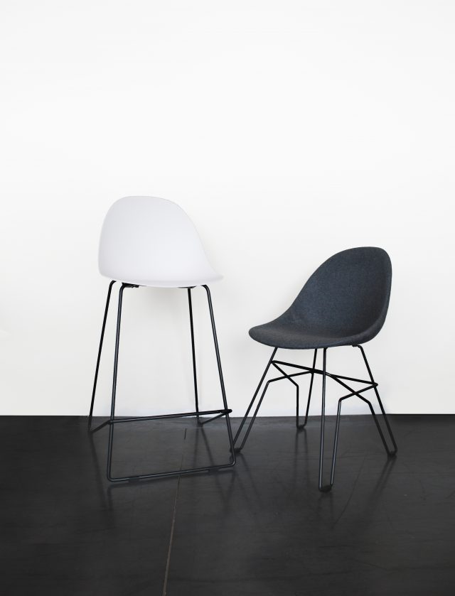 Project Evolution Design Meubelen Stoel Krukken Grijs wit zwart moderne meubelen design