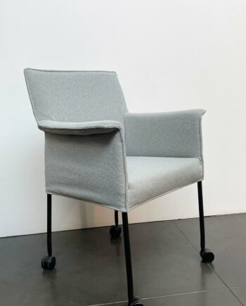 Outlet Design stoel-kortingen-solden-stoelen - box stoel - stof- stoel met wieltjes