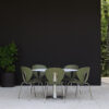 Evolution design -Design meubels-interieurwinkel-design winkel - mierstoel - groen - terras stoel - buiten stoel -