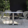 Evolution design -Design meubels-interieurwinkel-design winkel - mier stoel- buiten stoel - grijs - terras