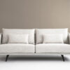 Evolution design -Design meubels-interieurwinkel-design winkel - zetel - sofa - 2zit - stof - licht grijs- woonkamer - living