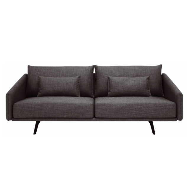 Evolution design -Design meubels-interieurwinkel-design winkel - donker- zetel - sofa - 2zit- woonkamer - living