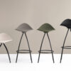 Evolution design -Design meubels-bar-barkruk-interieurwinkel-design winkel - verschillende hoogtes -kruk Design meubel