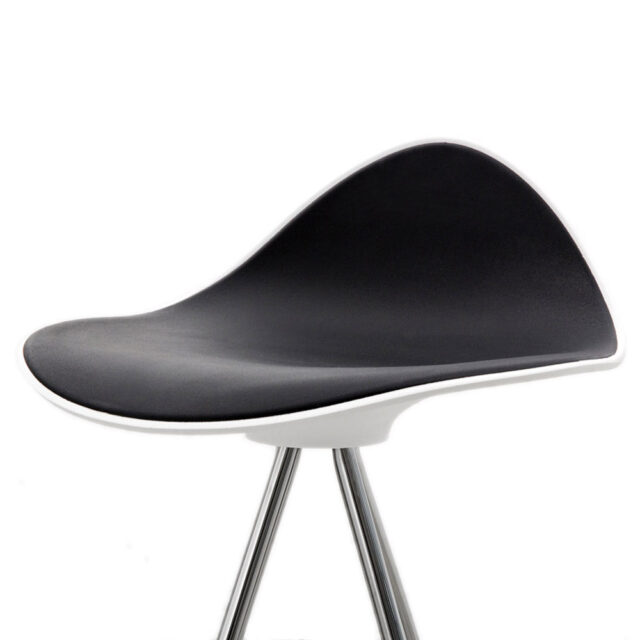 Evolution design -Design meubels-bar-barkruk-interieurwinkel-design winkel - stoel-kruk - zwart met wit